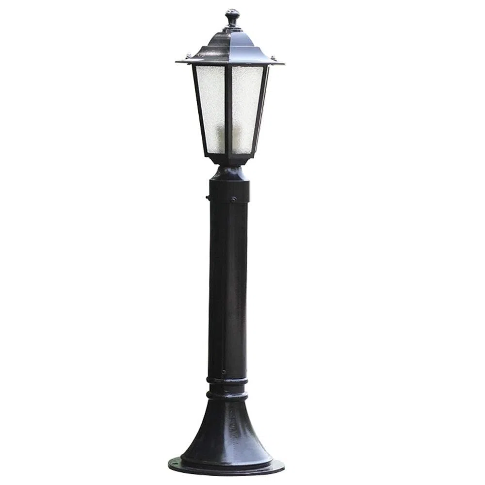 Continental Stehleuchte, wasserdicht, Gartenlampe, Antik-Optik, Victoria-Stil, Landschaftslaterne, Retro-Säule, für Villa, Tischleuchte, Außenbereich, E27, dekorative Beleuchtung, Pollerleuchte
