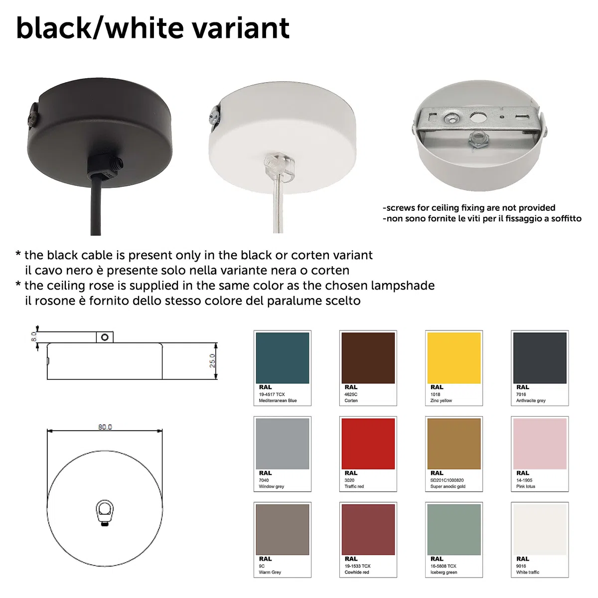 L+ Moderne Pendelleuchte, handgefertigt, Lampenschirm aus Metall E27, Küche, Wohnzimmer, Schlafzimmer, modernes Design (Corten Blattgold, Ø25 cm)