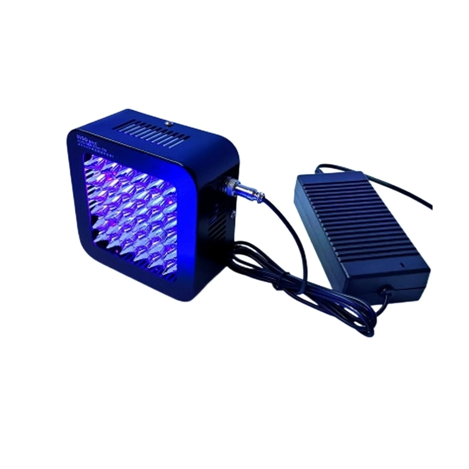 EDEDE Schwarzlicht, 400 W hochintensive UV-Härtungslampe, Lichthärtungslampe, UV-Kleber, schattenloser Kleber, Lack, grüne Tinte UV Lampe(395nm)