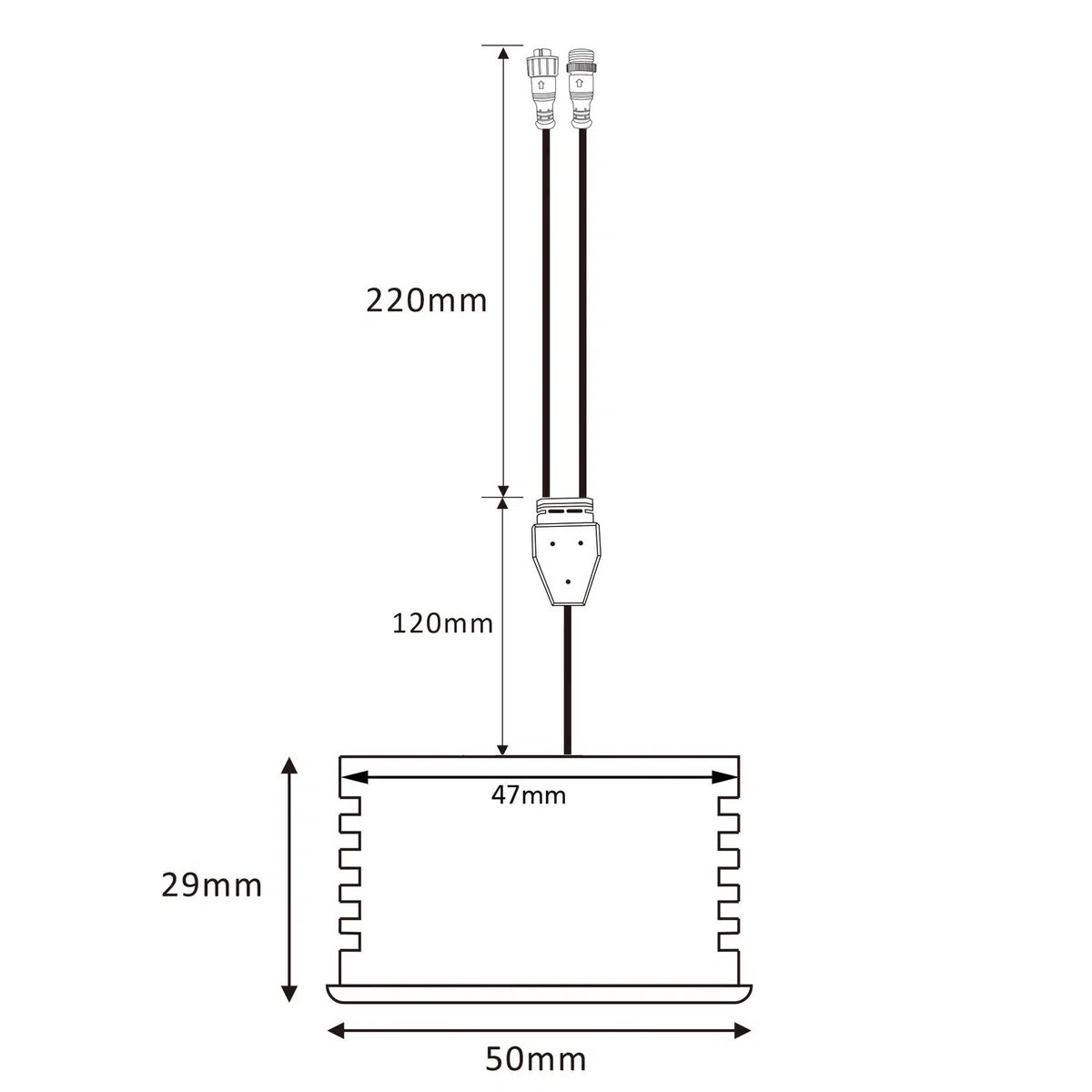 6er Set RGBW LED Einbauleuchten mit Controller und Fernbedienung 12VDC