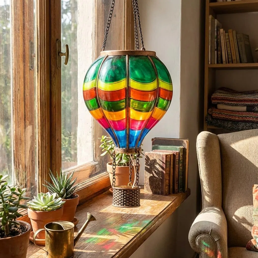 TERESA'S COLLECTIONS Gartendeko für draußen,45cm Solarlaterne für außen,Bunte Luftballon Solarlampe Aufhängen,dekorativer solarleuchten für außen,Flammeneffekt Garten Deko,für Weihnachtsgeschenke