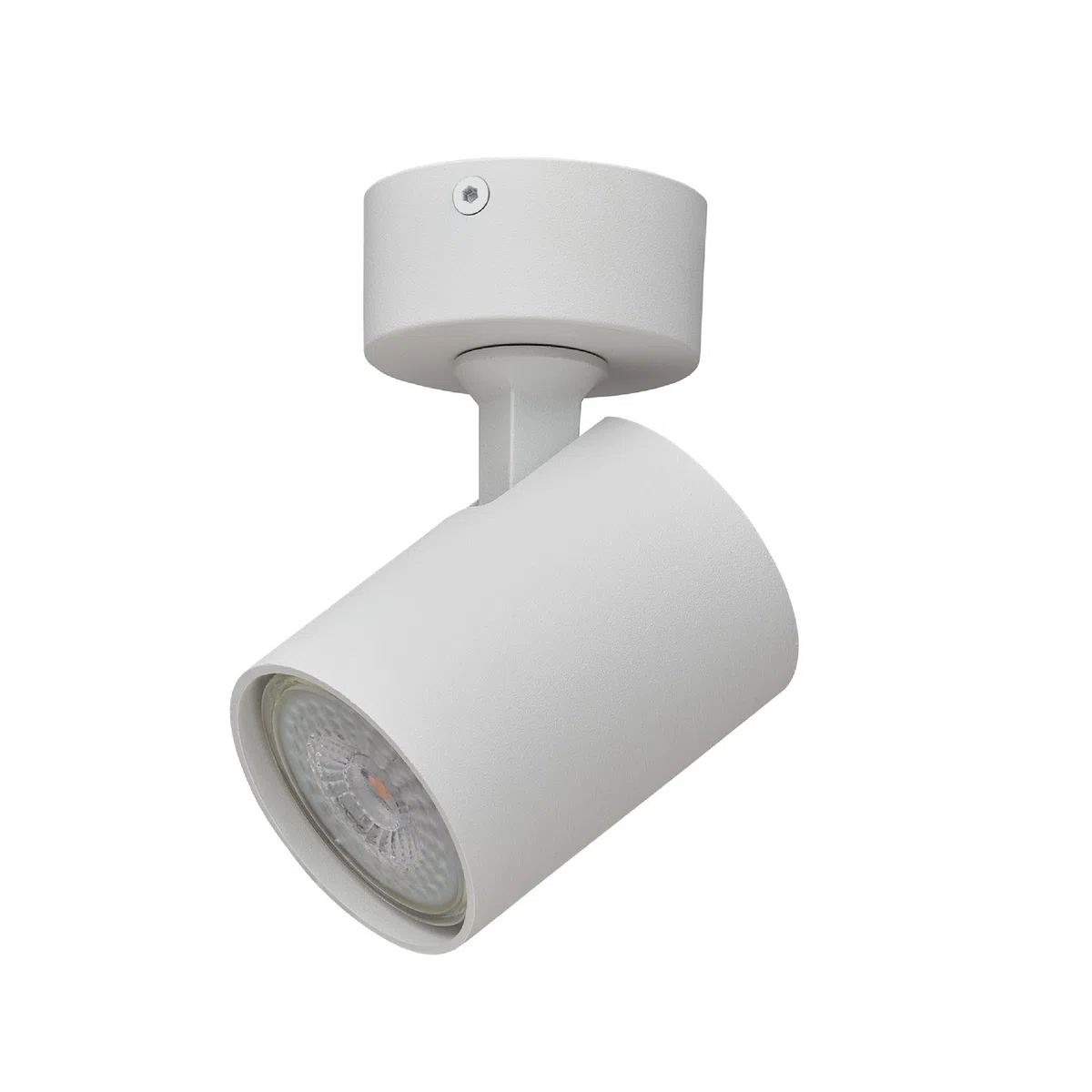Oktaplex Bora Deckenstrahler 1-flammig weiss schwenkbar | GU10 LED Spotleuchte 230V Spotbalken - Strahler-Deckenleuchte