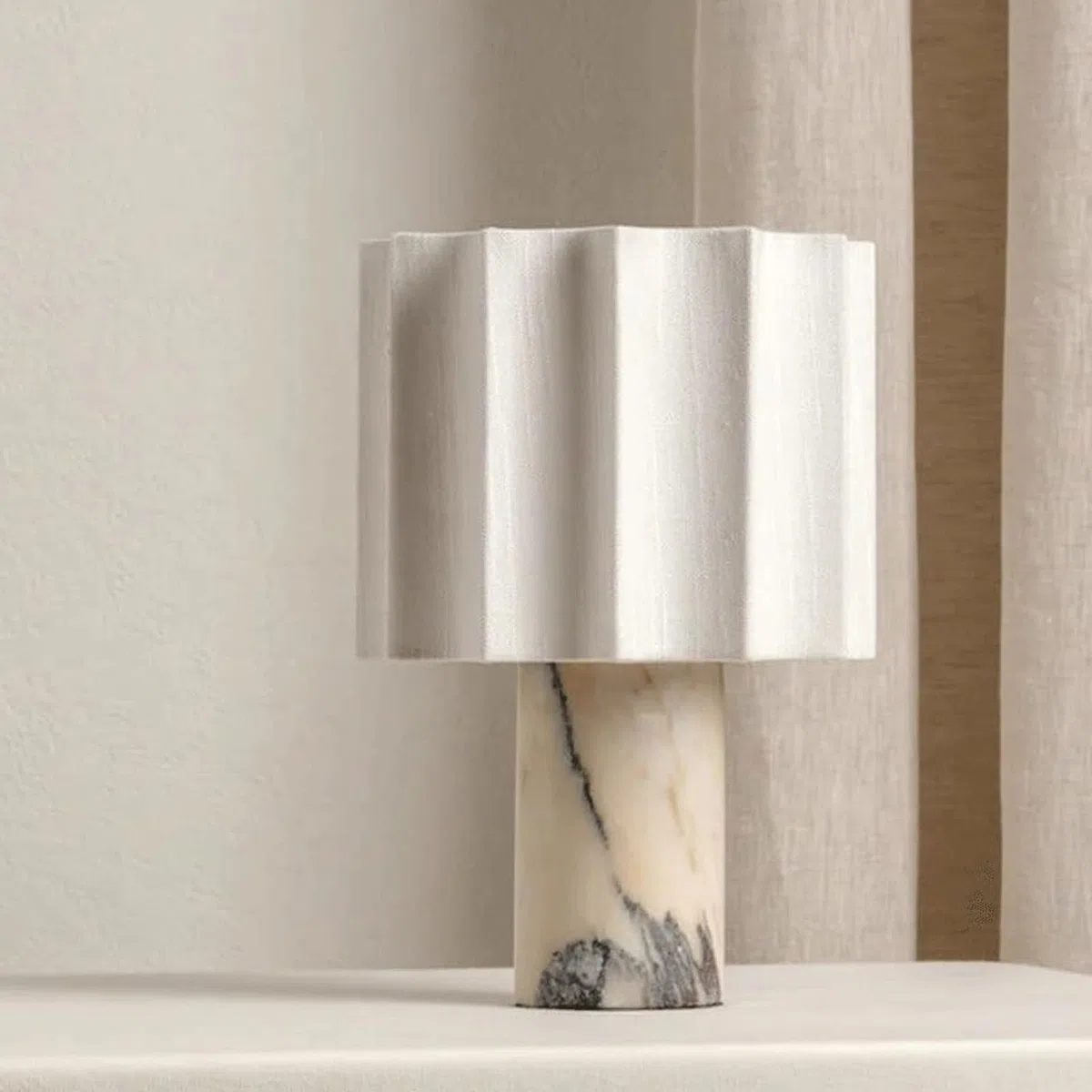 Touch Dimmbare Marmorlampe, Wiederaufladbares Nachtlicht Mit 3 Helligkeitsstufen, Akku-Tischleuchte Für Schlafzimmer, Wohnzimmer, Büro, Schreibtisch, Verwendung Typ-C-Anschluss