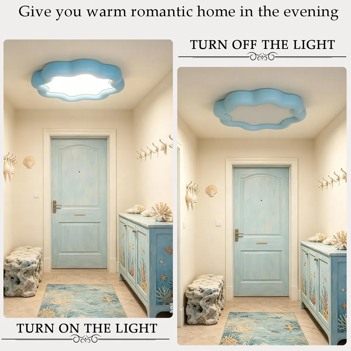 Cloud LED-Deckenleuchte, 3-in-1 Farbtemperatur, Deckennahe LED-Leuchte, Gehäuse Aus Kunstharz & Acrylschirm, Beleuchtungskörper Für Schlafzimmer, Küche, Wohnzimmer, Büro Und Flur.
