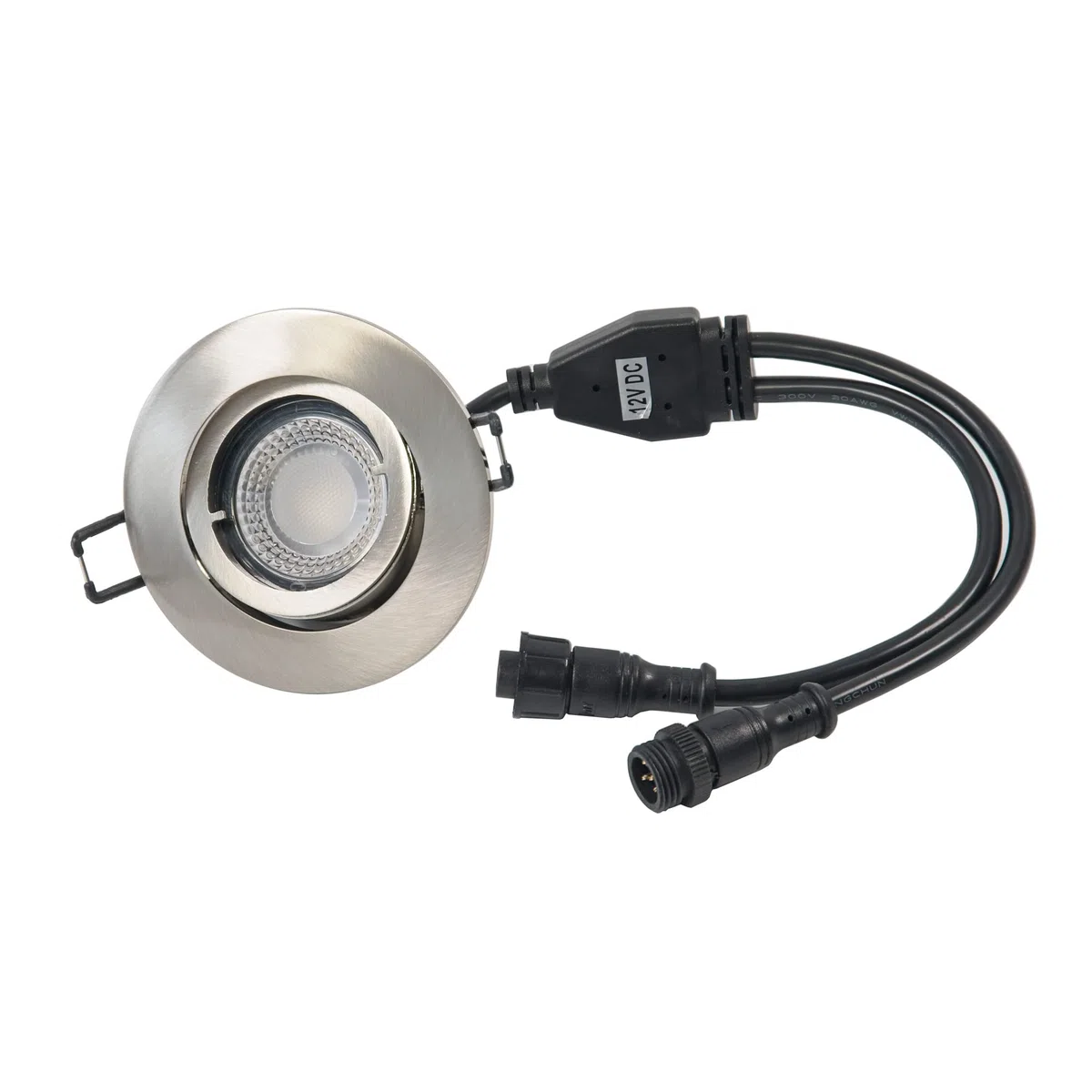 6er Set RGBW LED Einbauleuchten mit Controller und Fernbedienung 12VDC